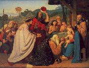 Friedrich Johann Overbeck The Adoration of the Magi 2 Spain oil painting reproduction